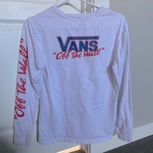 Boys vans off the wall tee
